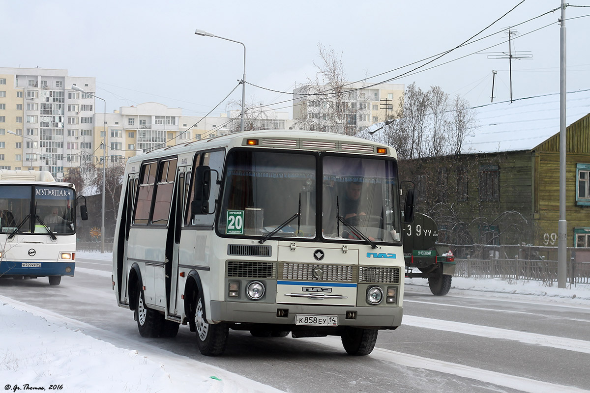 Саха (Якутия), ПАЗ-32054 № К 858 ЕУ 14