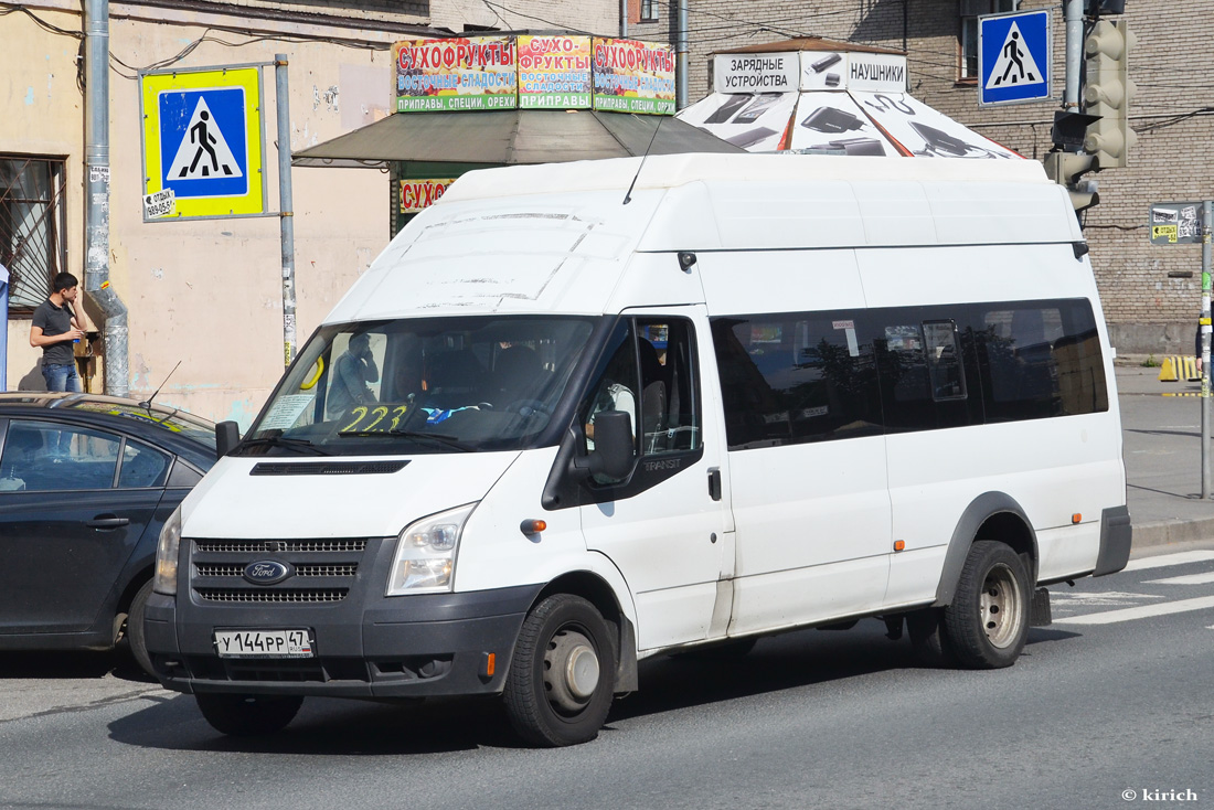 Санкт-Петербург, Нижегородец-222709  (Ford Transit) № У 144 РР 47