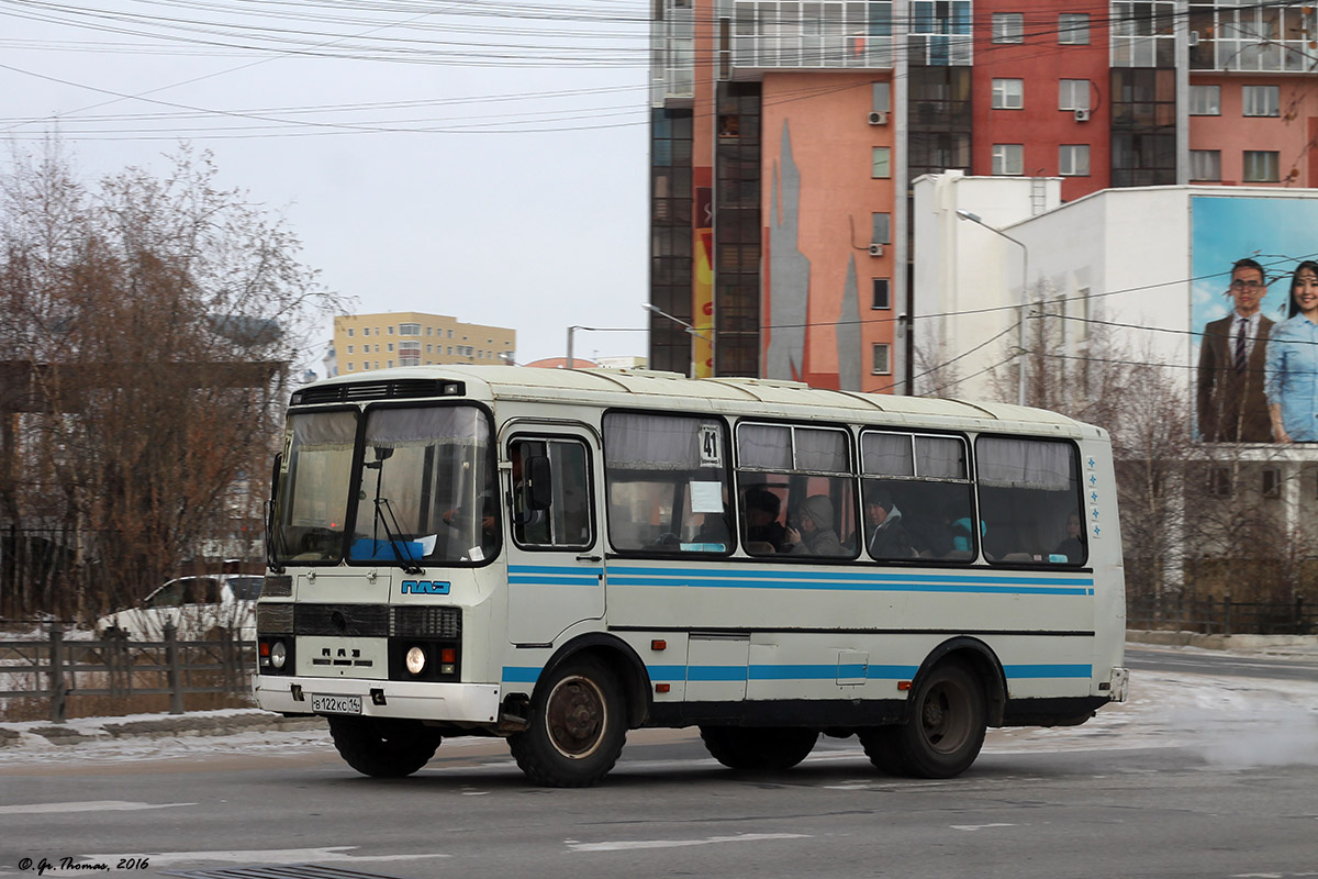 Саха (Якутия), ПАЗ-32054 № В 122 КС 14