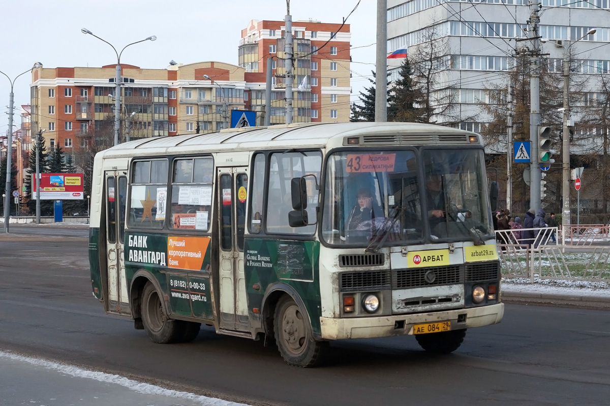 Архангельская область, ПАЗ-32054 № АЕ 084 29