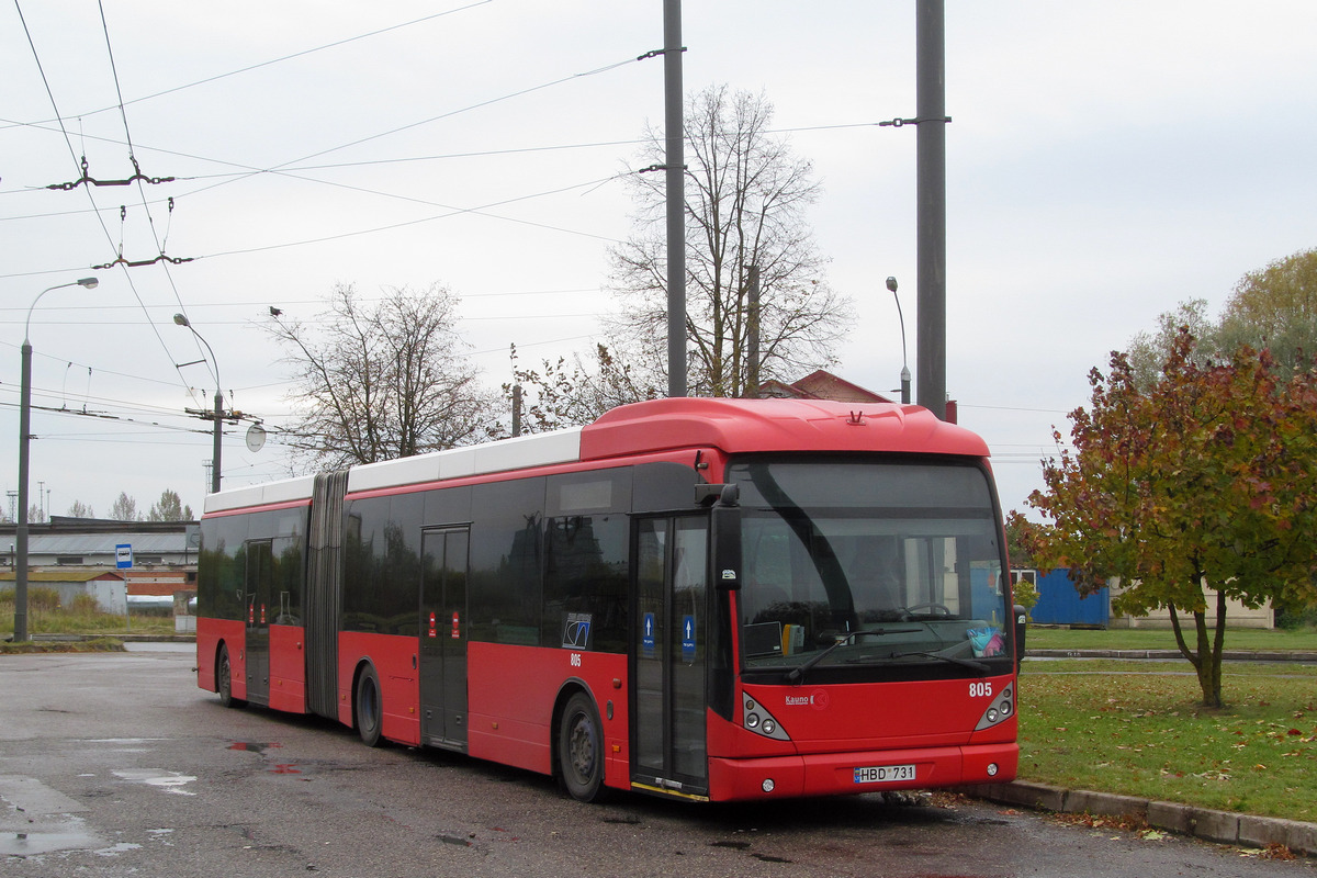 Литва, Van Hool New AG300 № 805