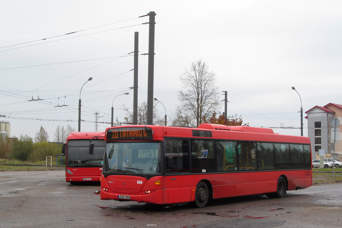 Литва, Scania OmniCity II № 866