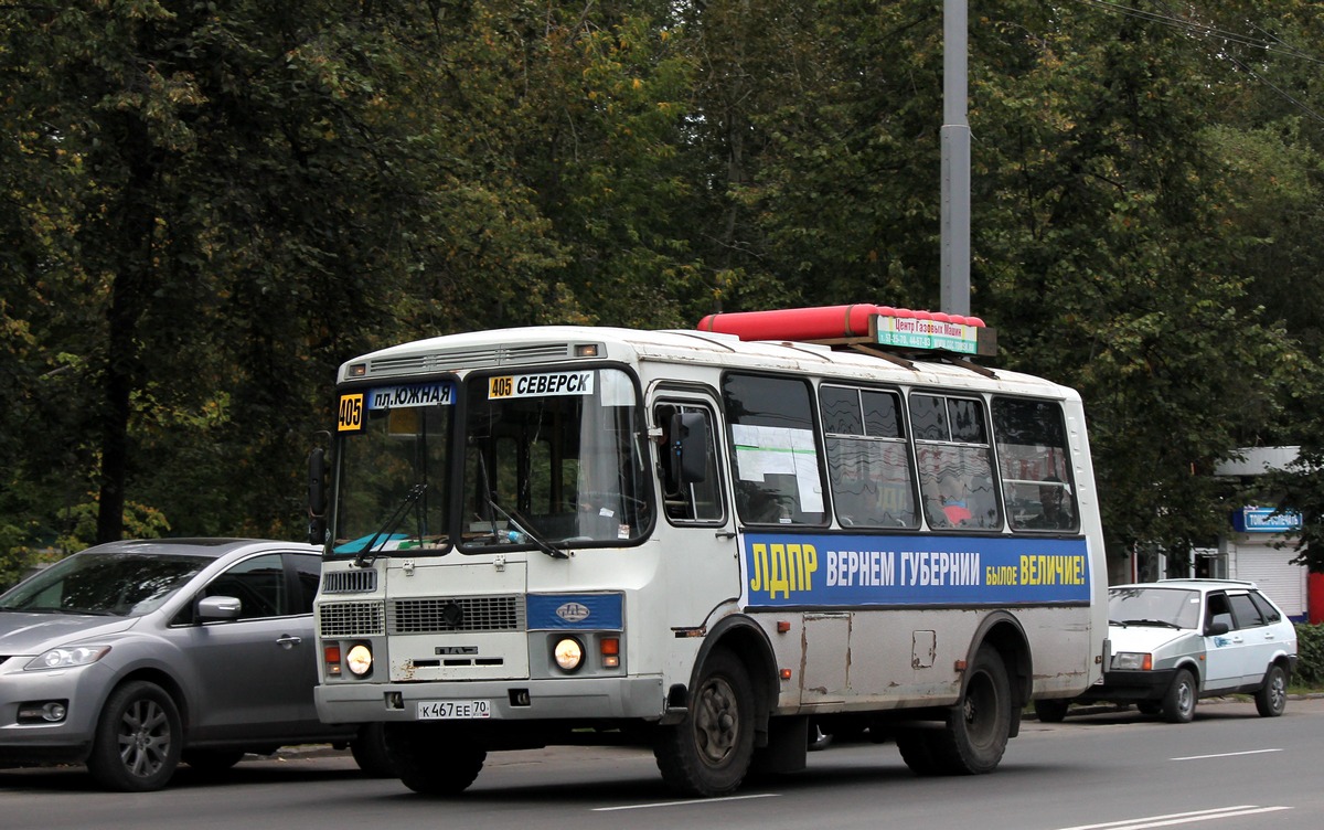 Томская область, ПАЗ-32054 № К 467 ЕЕ 70