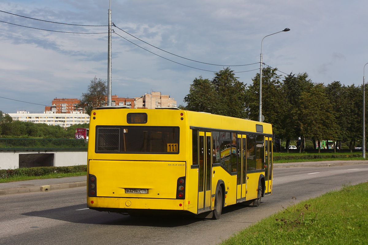 Санкт-Петербург, МАЗ-103.465 № В 329 АХ 178