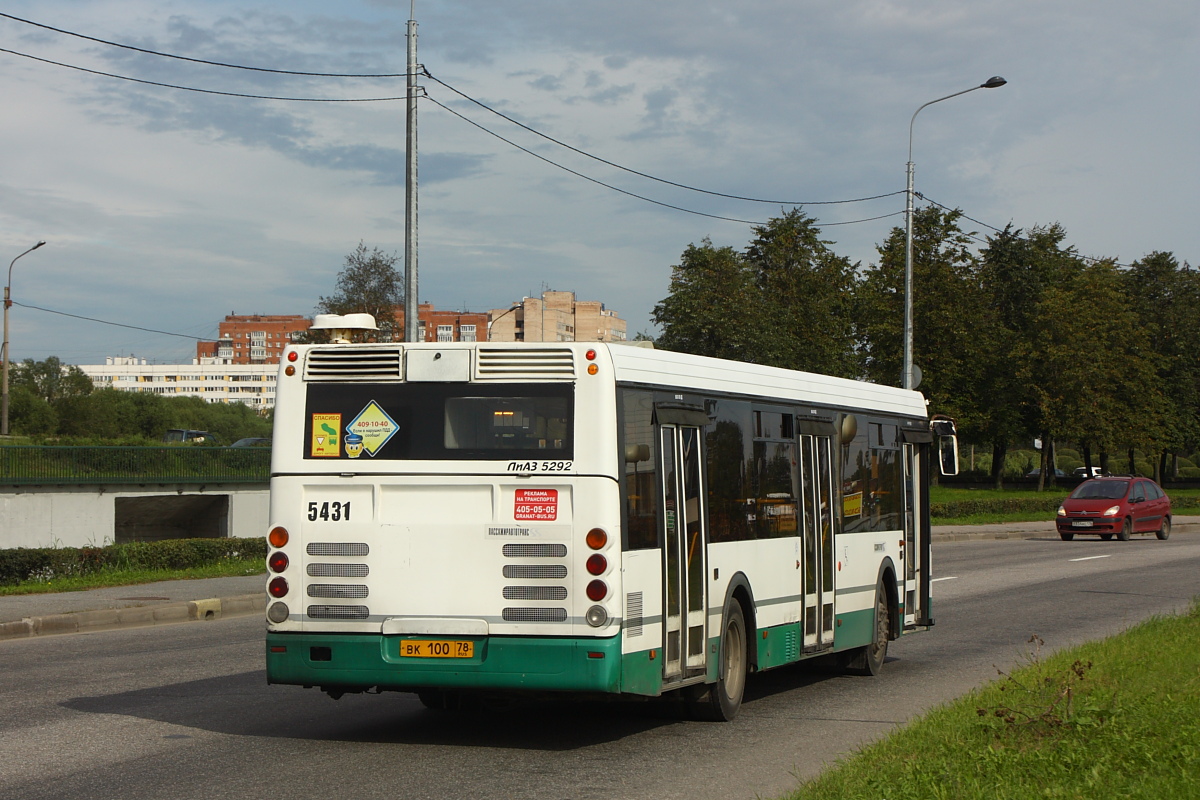 Санкт-Петербург, ЛиАЗ-5292.20 № 5431