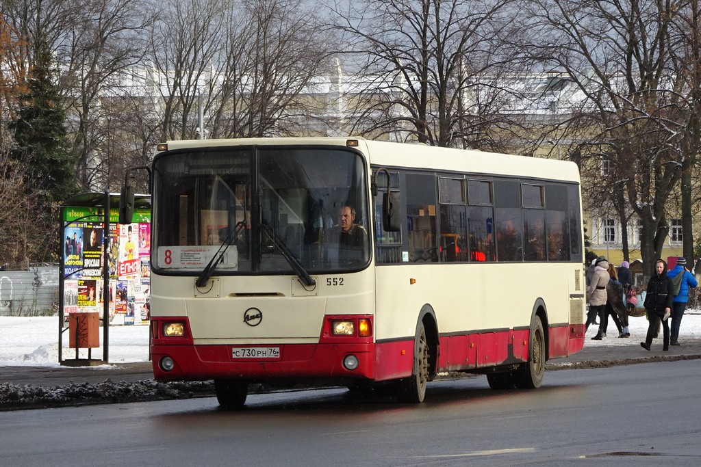 Ярославская область, ЛиАЗ-5256.53 № 552