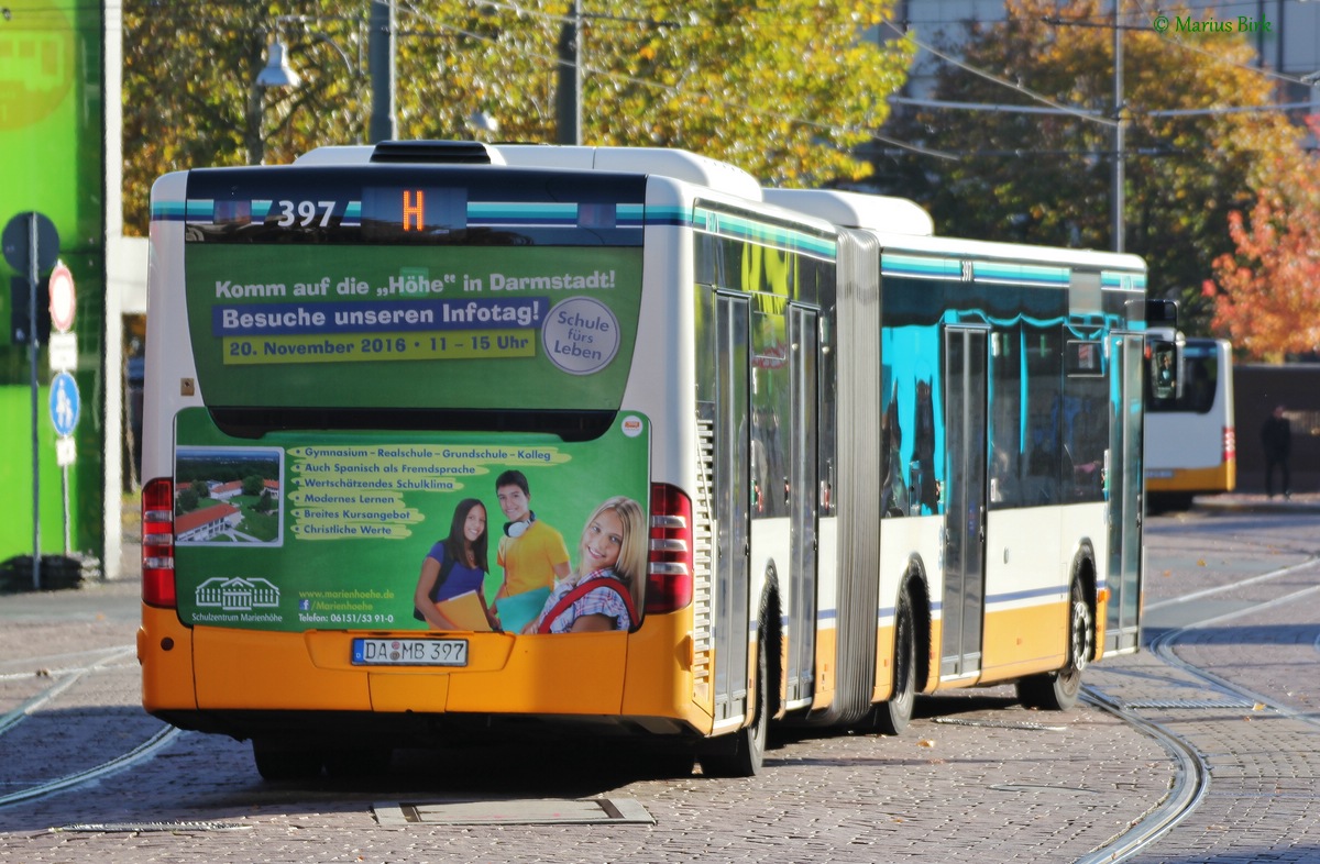 Гессен, Mercedes-Benz O530G Citaro facelift G № 397