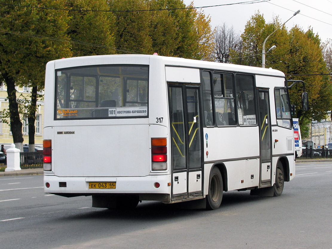 Obwód kostromski, VMK AI3044 (PAZ-320402) Nr 317