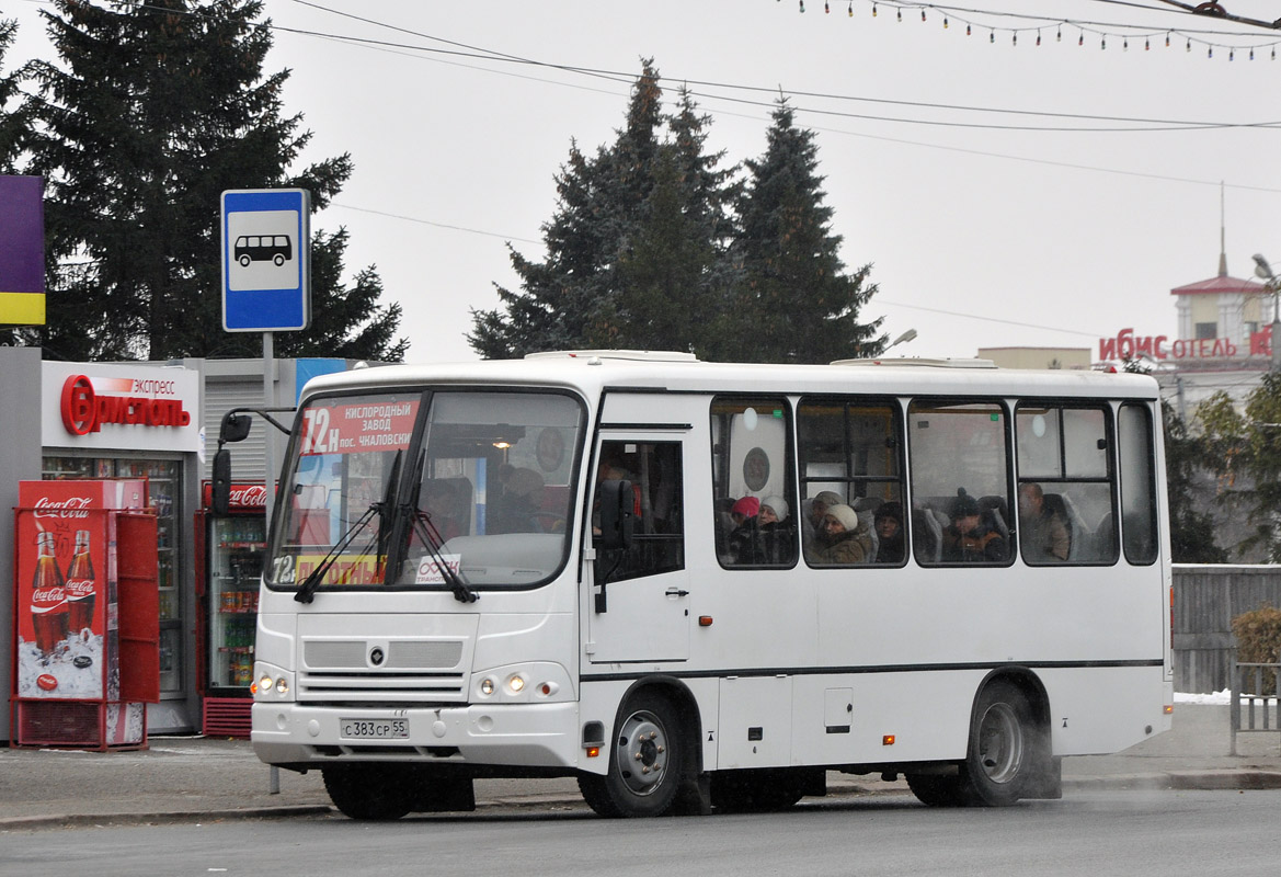 Омская область, ПАЗ-320302-08 № С 383 СР 55