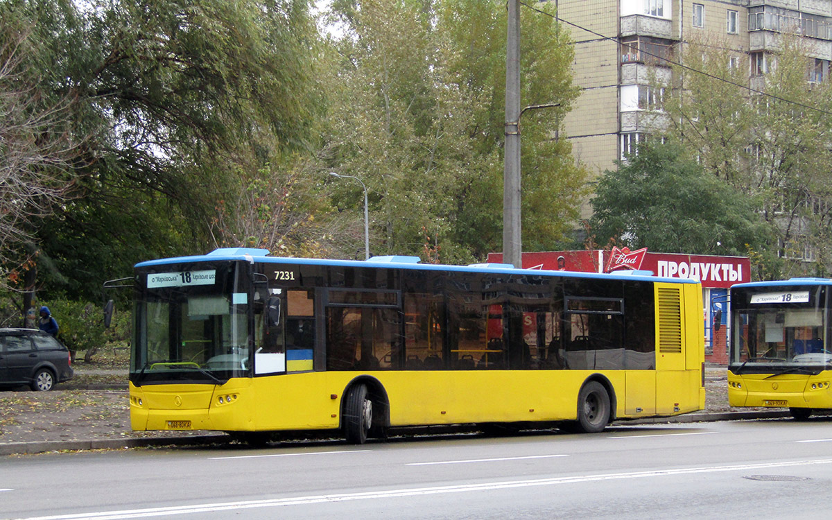 Киев, ЛАЗ A183D1 № 7231