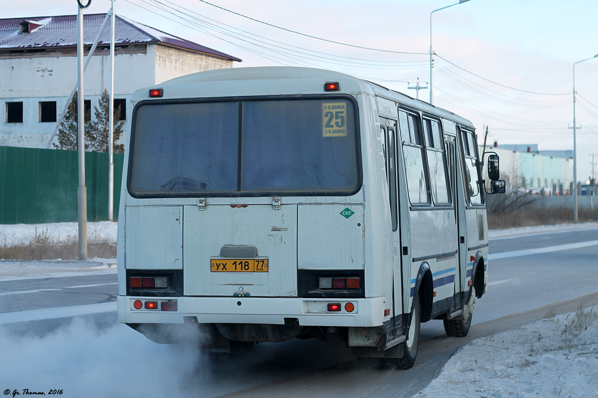 Sakha (Yakutia), PAZ-32054 # УХ 118 77