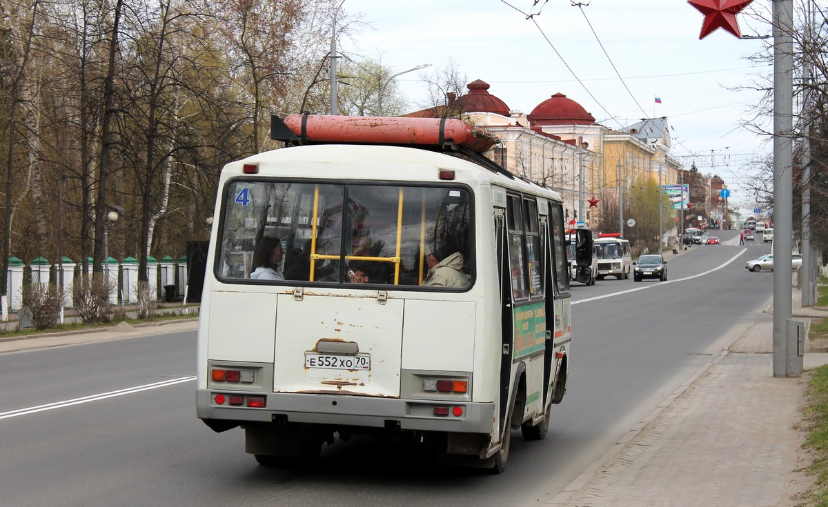 Томская область, ПАЗ-32054 № Е 552 ХО 70