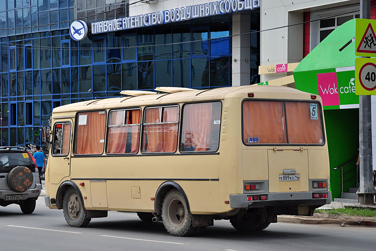 Саха (Якутия), ПАЗ-32054 № Х 889 КО 14