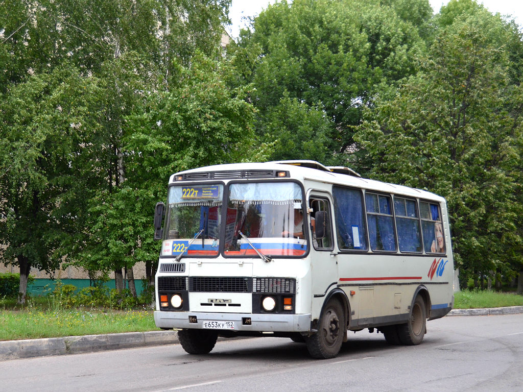 Чувашия, ПАЗ-32054 № Е 653 КУ 152