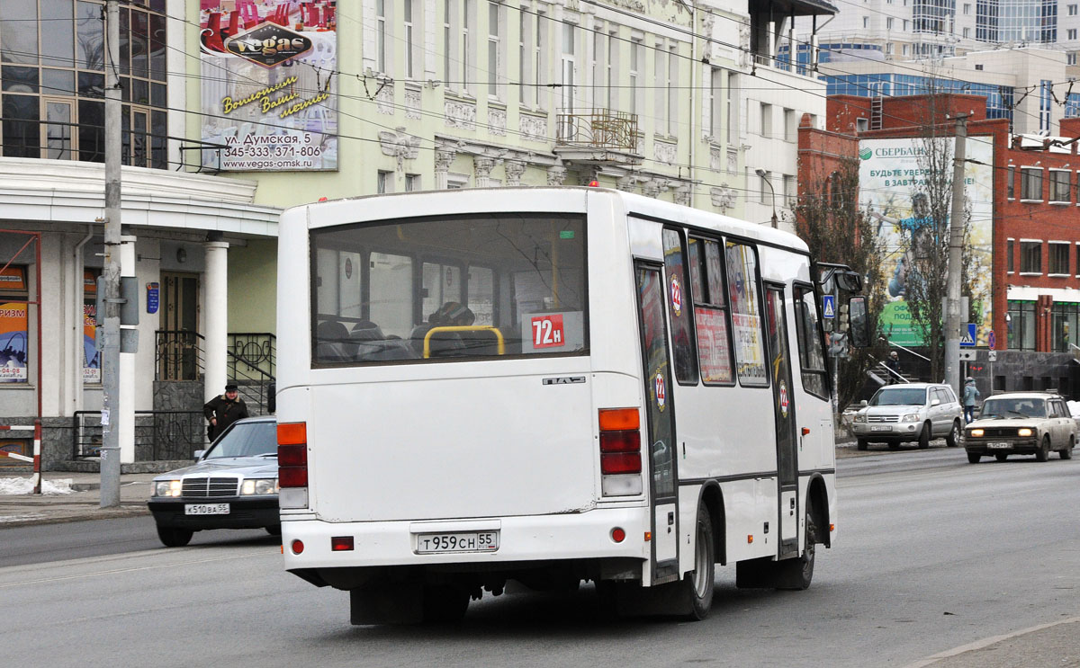 Омская область, ПАЗ-320302-08 № Т 959 СН 55