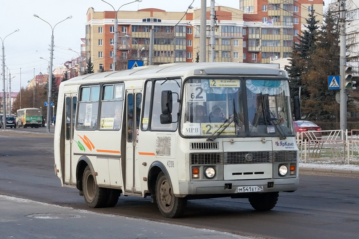 Архангельская область, ПАЗ-32054 № 4208