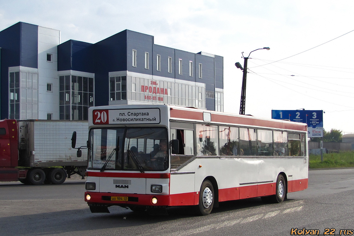 Алтайский край, MAN 791 SL202 № АО 994 22