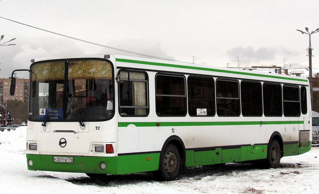 Челябинская область, ЛиАЗ-5256.35 № 12