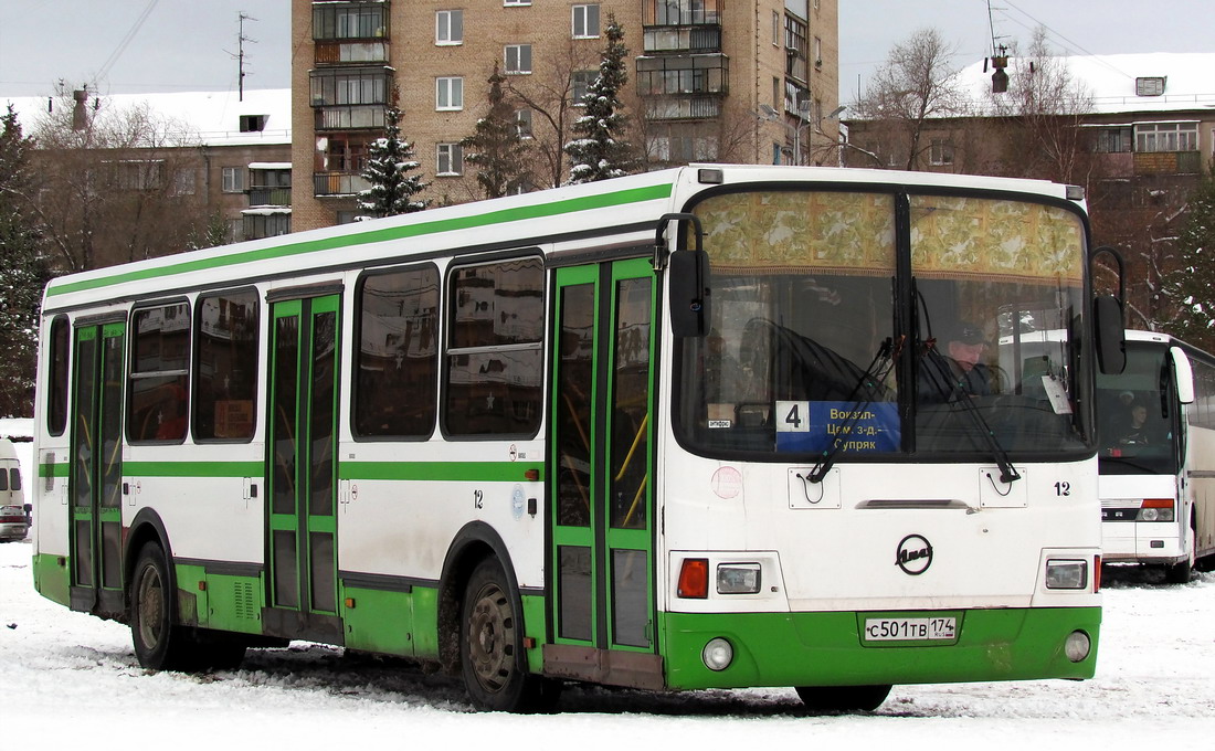 Челябинская область, ЛиАЗ-5256.35 № 12