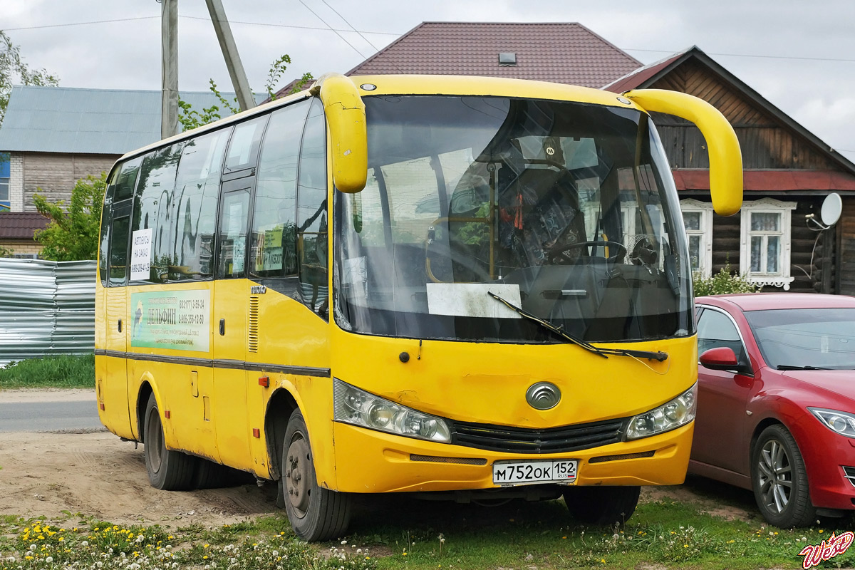 Нижегородская область, Yutong ZK6737D № М 752 ОК 152