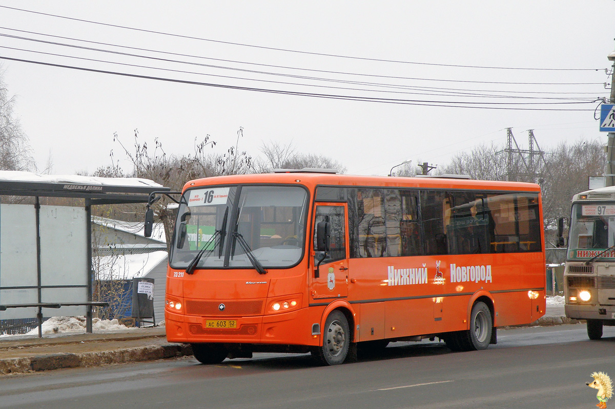 Нижегородская область, ПАЗ-320414-05 "Вектор" (1-2) № 73211