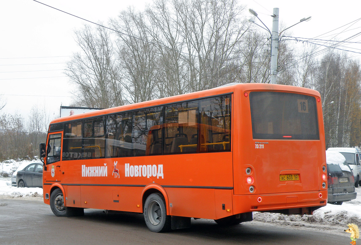 Нижегородская область, ПАЗ-320414-05 "Вектор" (1-2) № 73211