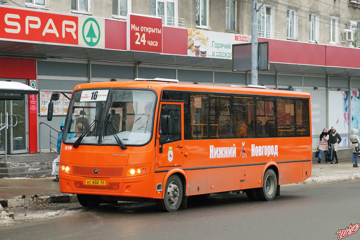 Нижегородская область, ПАЗ-320414-05 "Вектор" (1-2) № 73210