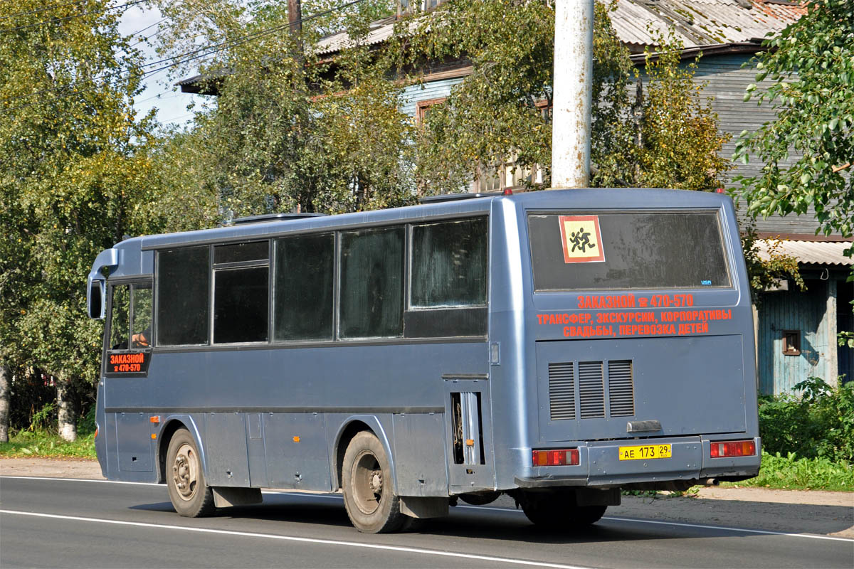 Архангельская область, ПАЗ-4230-02 (КАвЗ) № АЕ 173 29 — Фото — Автобусный  транспорт