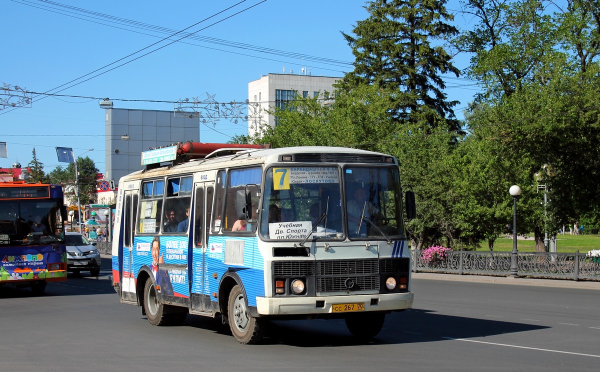 Томская область, ПАЗ-32054 № СС 267 70