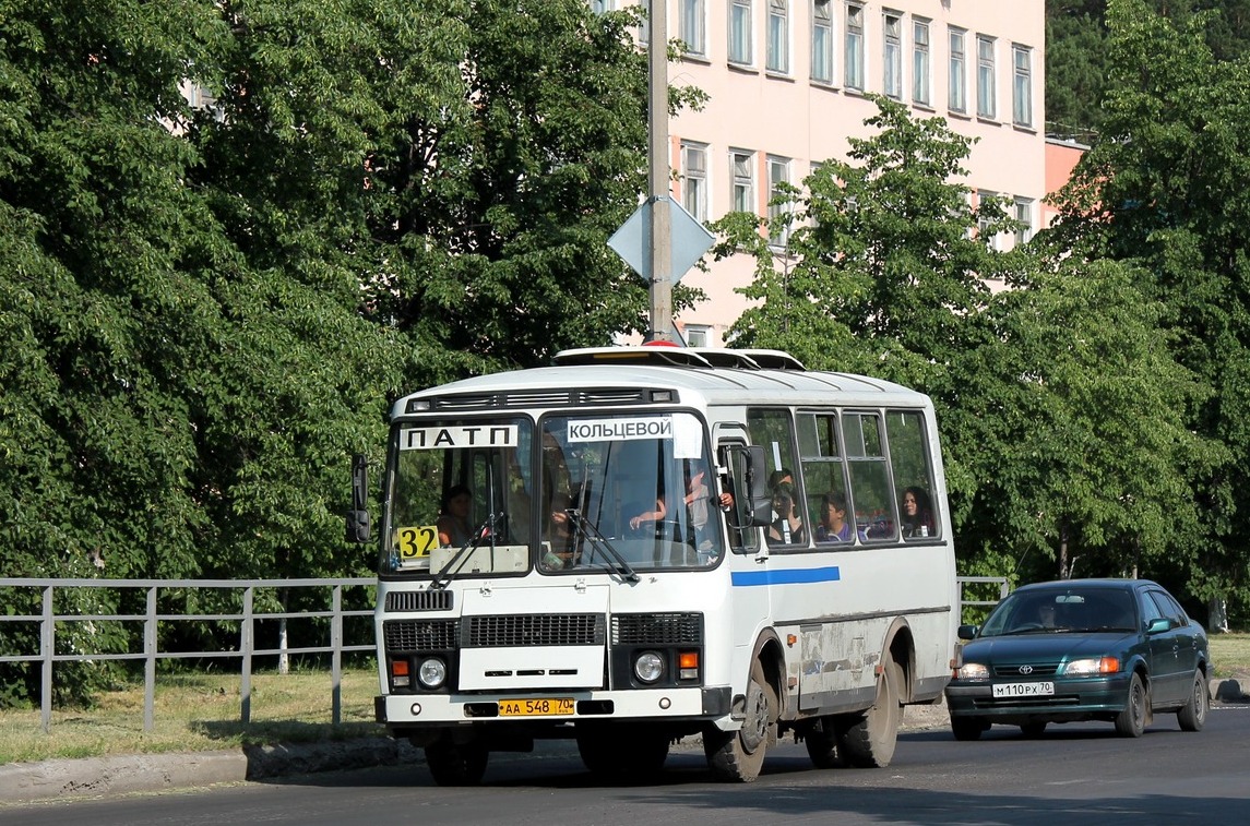 Томская область, ПАЗ-32054 № АА 548 70