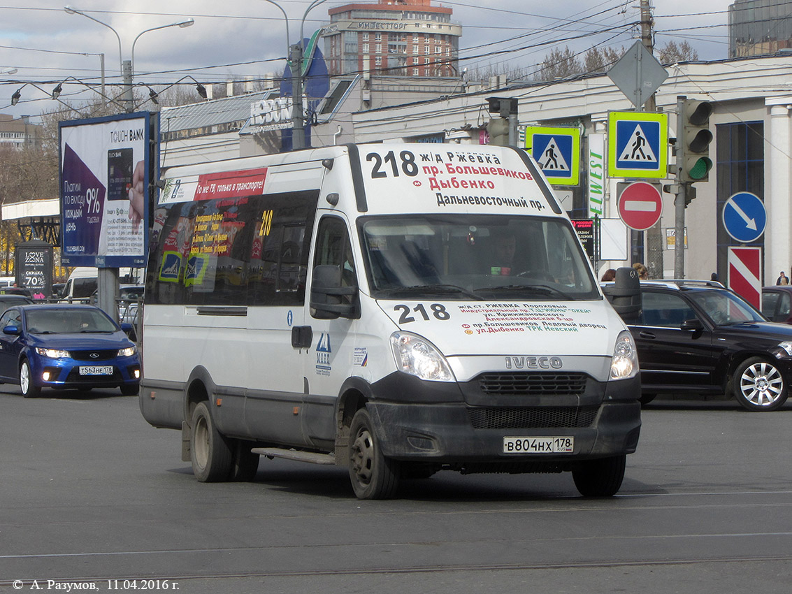 Saint Petersburg, Nizhegorodets-2227UT (IVECO Daily) # В 804 НХ 178