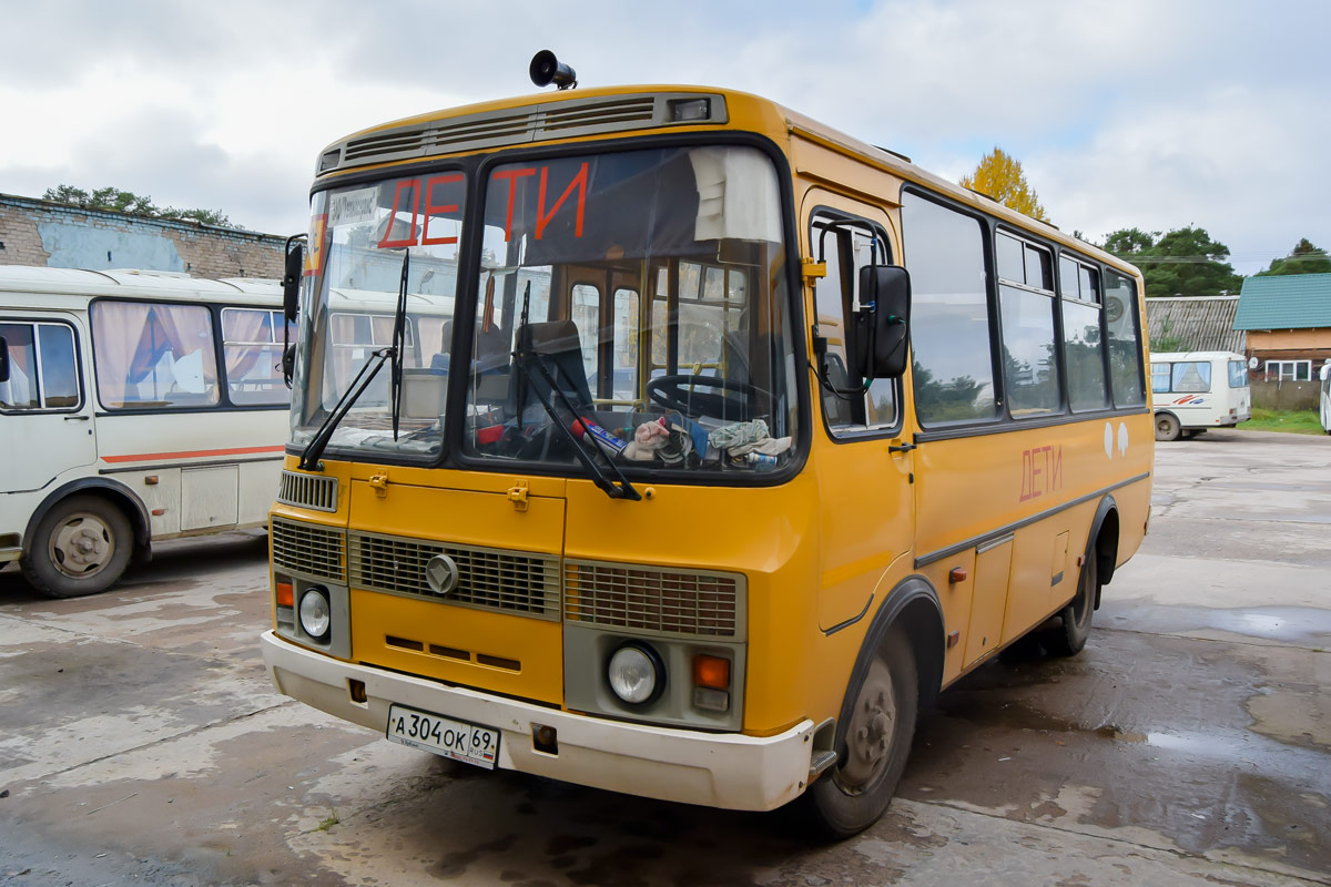 Тверская область, ПАЗ-32053-70 № А 304 ОК 69