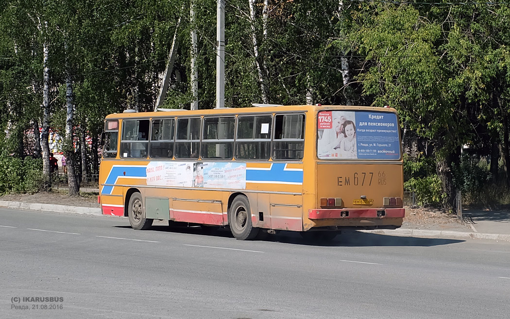 Свердловская область, Ikarus 260.50 № 677