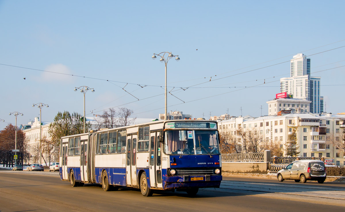 Свердловская область, Ikarus 283.10 № 1727