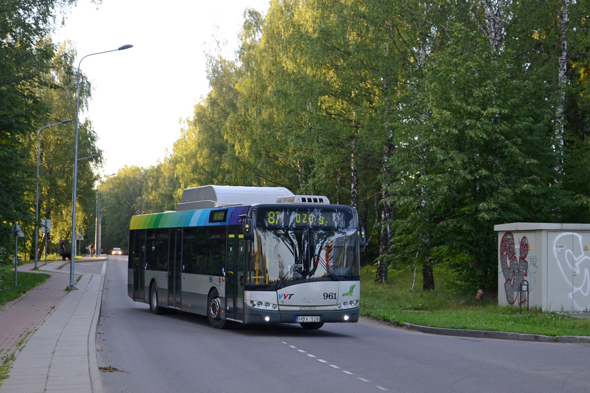 Litvánia, Solaris Urbino III 12 CNG sz.: 961