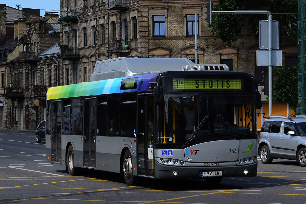 Литва, Solaris Urbino III 12 CNG № 954