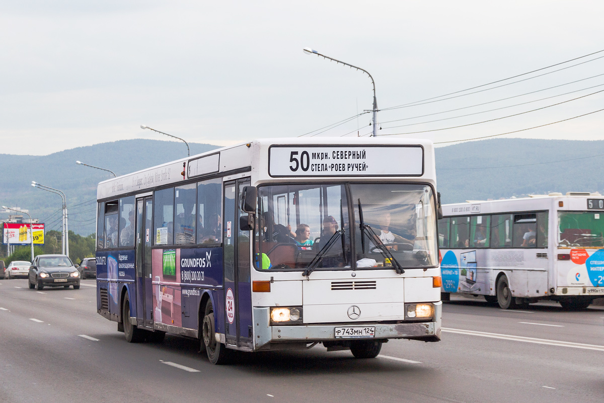 Красноярский край, Mercedes-Benz O405 № Р 743 МН 124