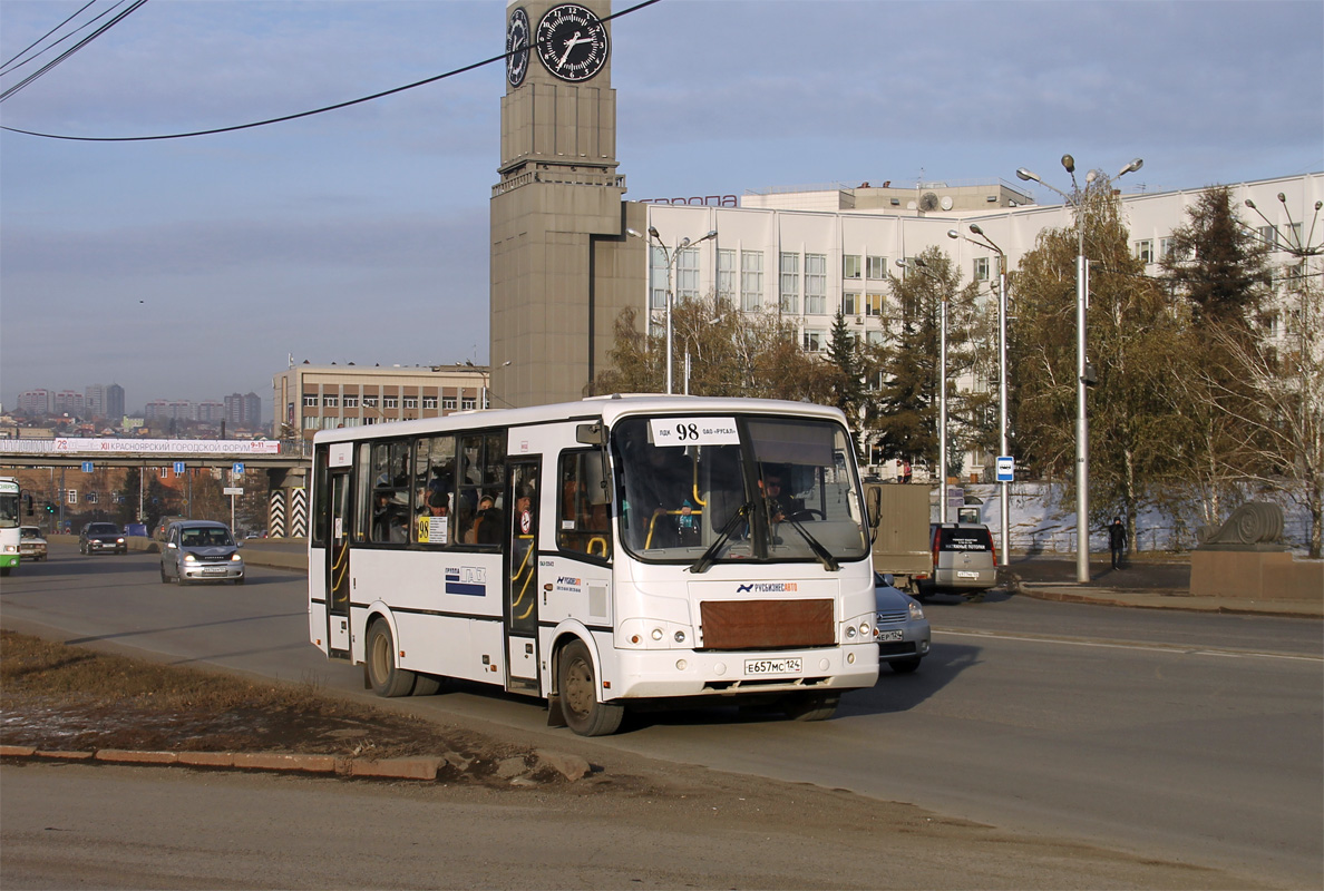 Автобус 98 Красноярск - расписание и маршрут - остановки