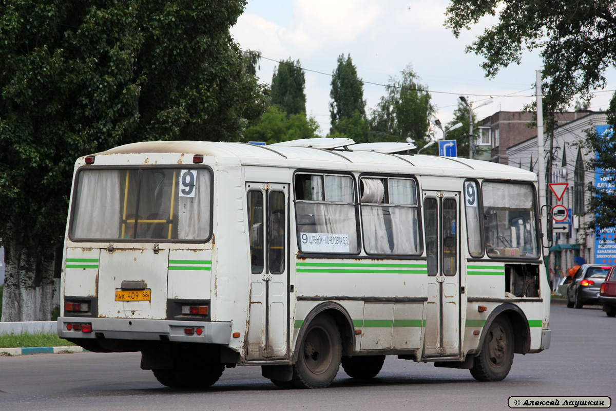 Тамбовская область, ПАЗ-32054 № АК 409 68