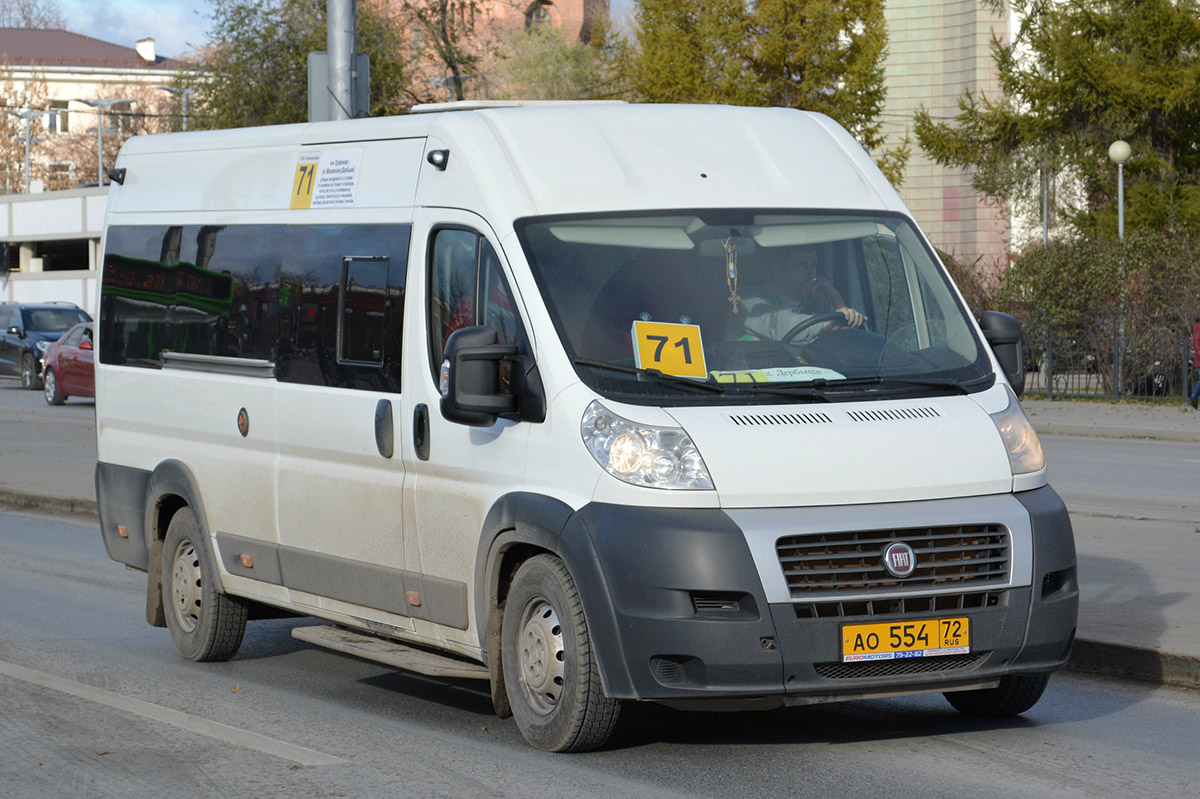 Тюменская область, Нижегородец-FST613 (FIAT Ducato) № АО 554 72