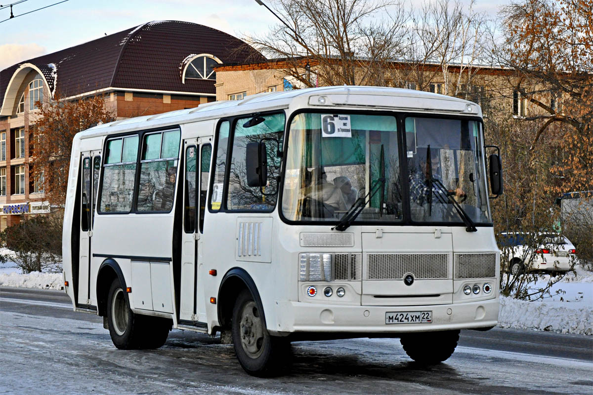 Алтайский край, ПАЗ-32054 № М 424 ХМ 22