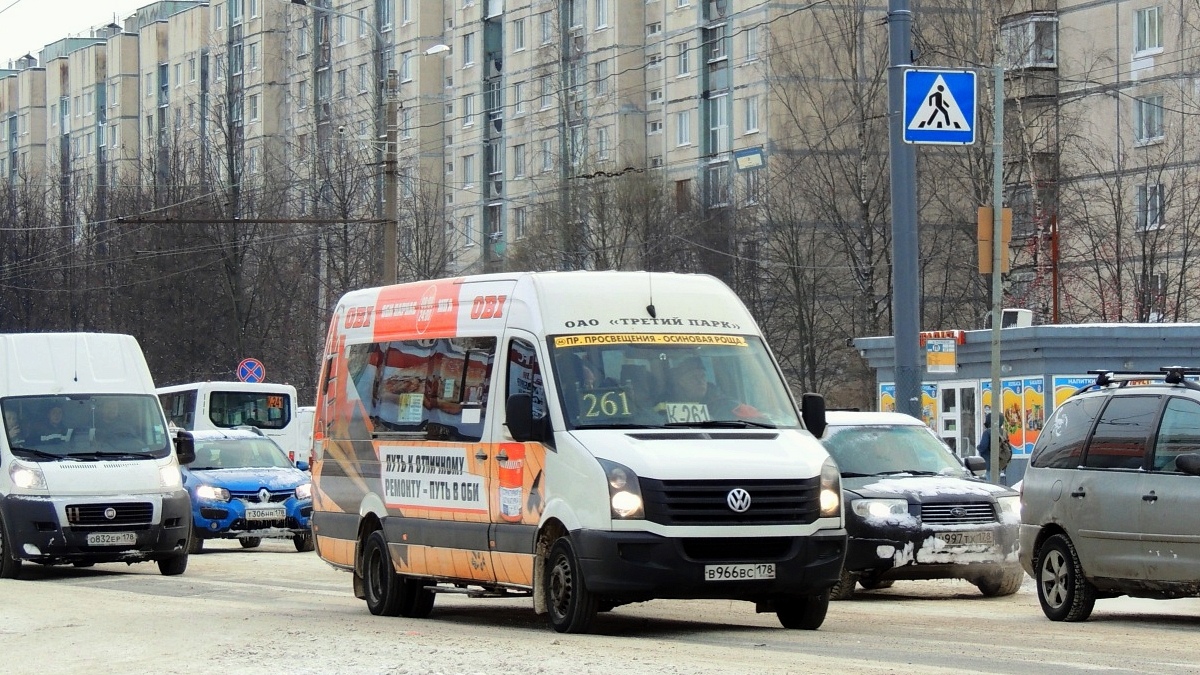 Санкт-Петербург, БТД-2219 (Volkswagen Crafter) № В 966 ВС 178