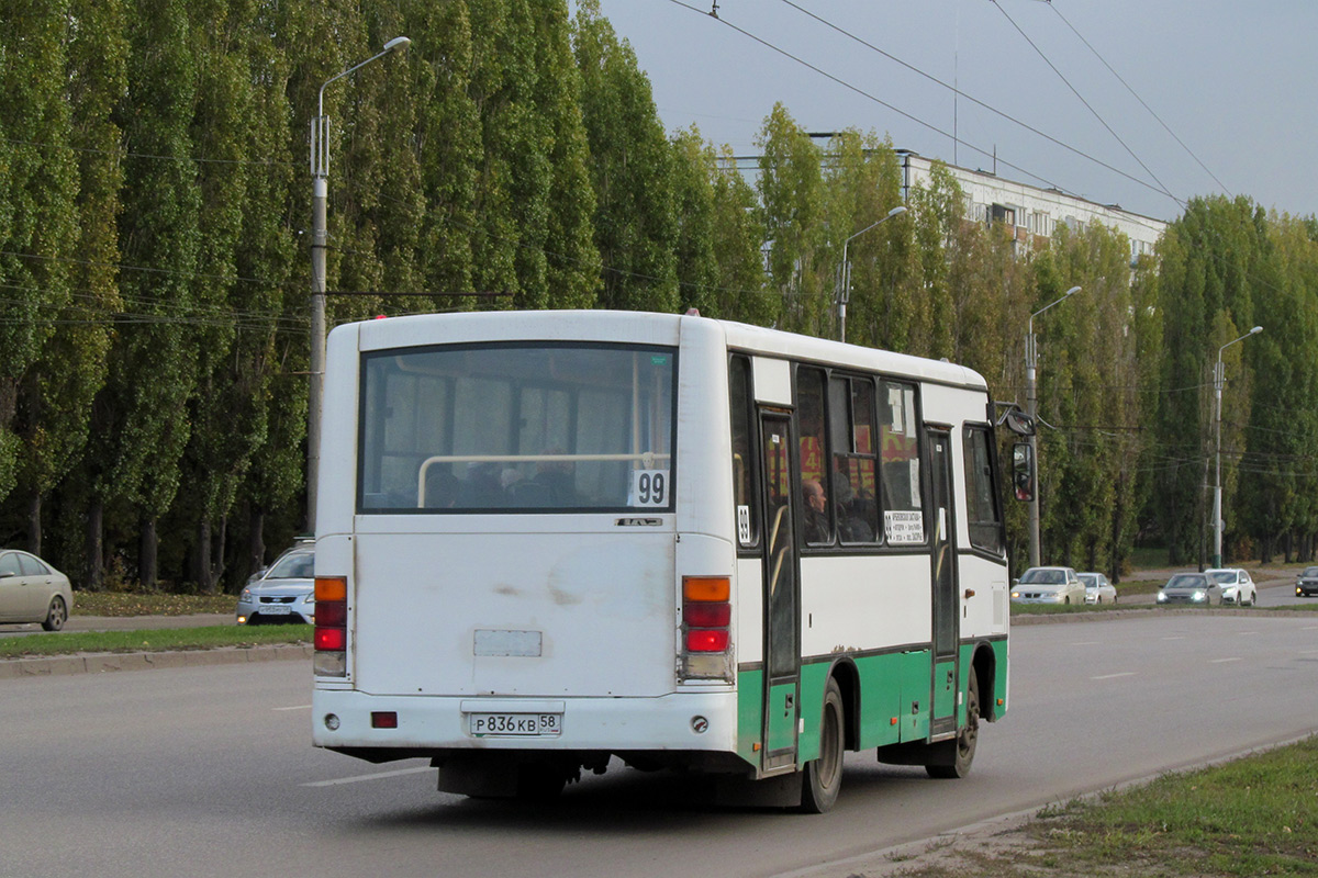 Пензенская область, ПАЗ-320402-03 № Р 836 КВ 58