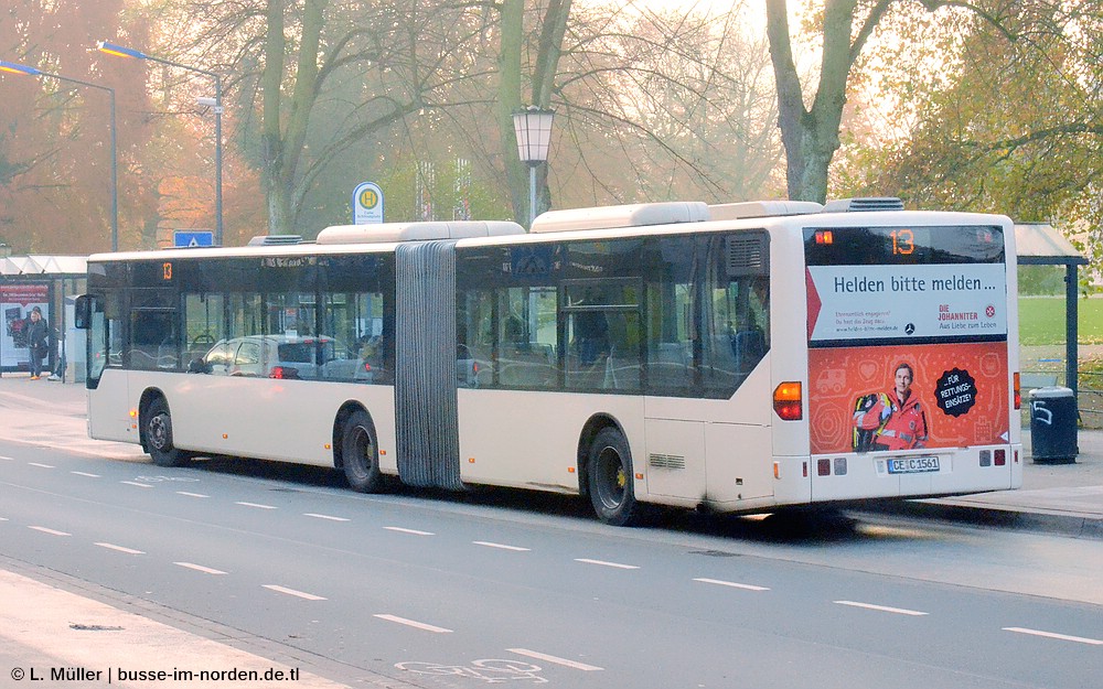 Нижняя Саксония, Mercedes-Benz O530G Citaro G № 1561