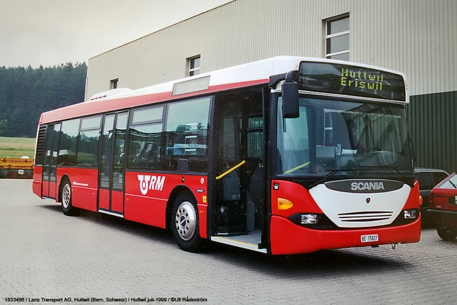 Швейцария, Scania OmniCity I № BE 75827