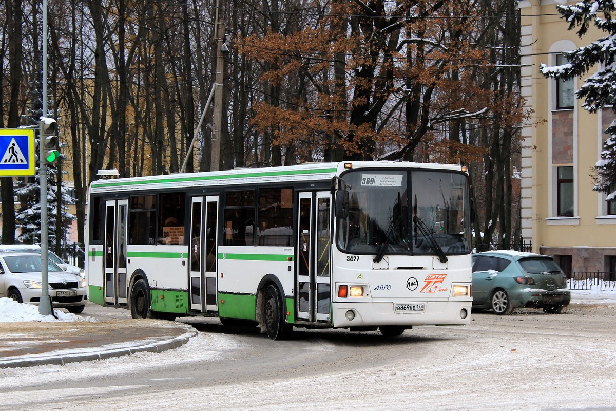 Санкт-Петербург, ЛиАЗ-5293.53 № 3427