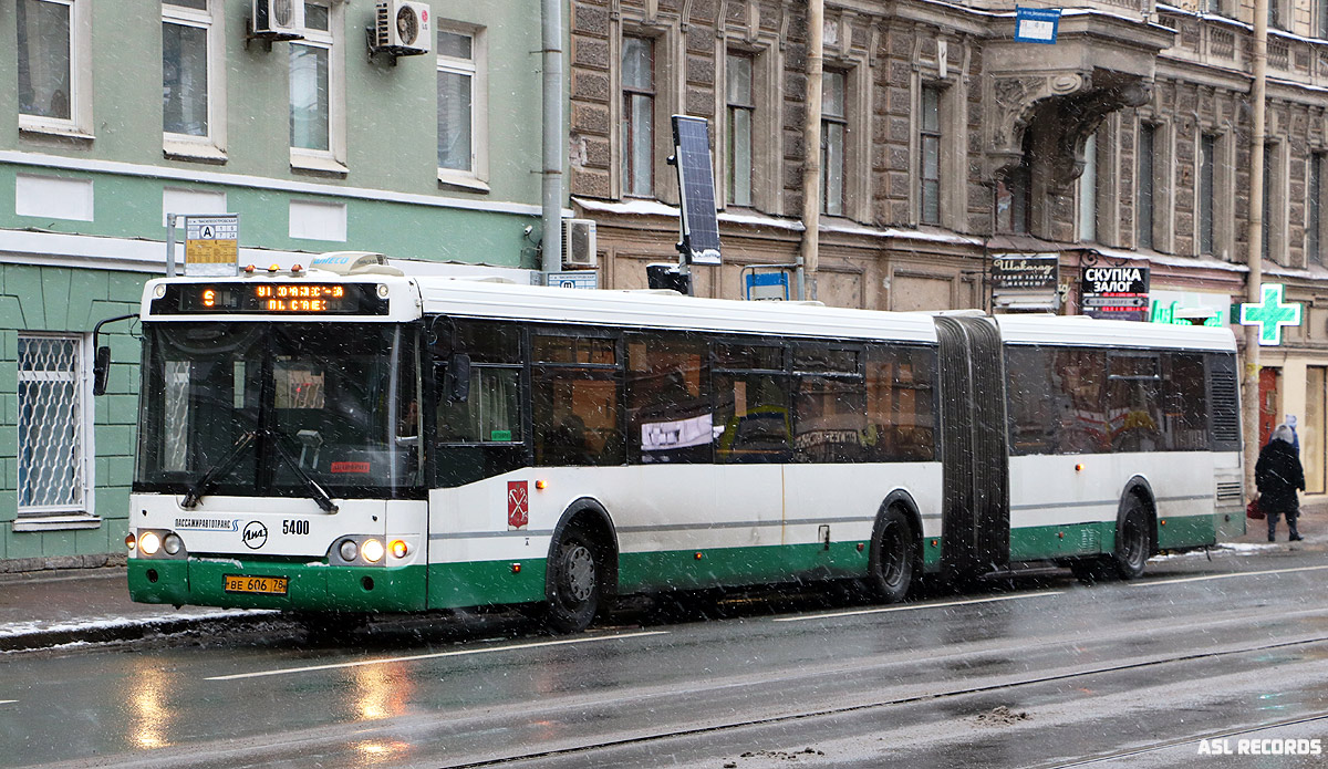 Санкт-Петербург, ЛиАЗ-6213.20 № 5400