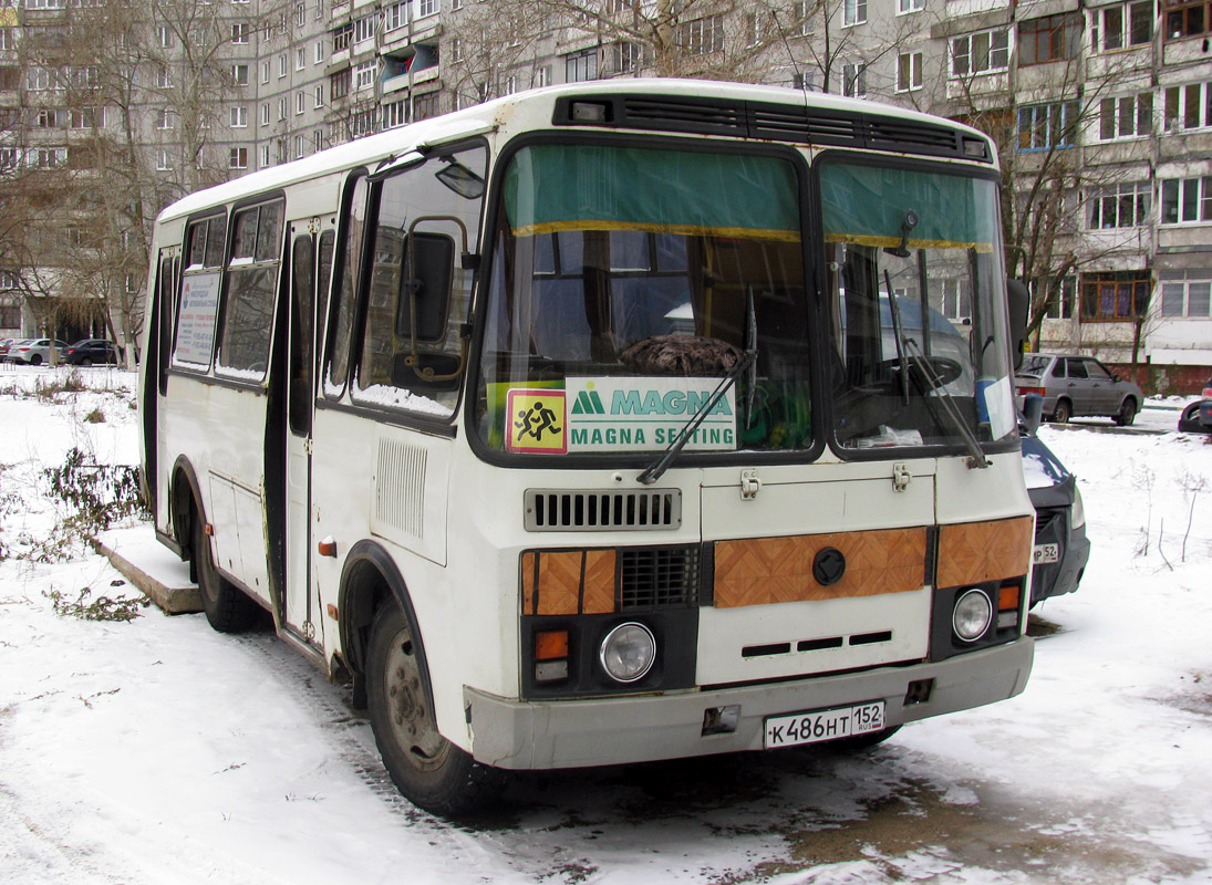 Нижегородская область, ПАЗ-32054 № К 486 НТ 152