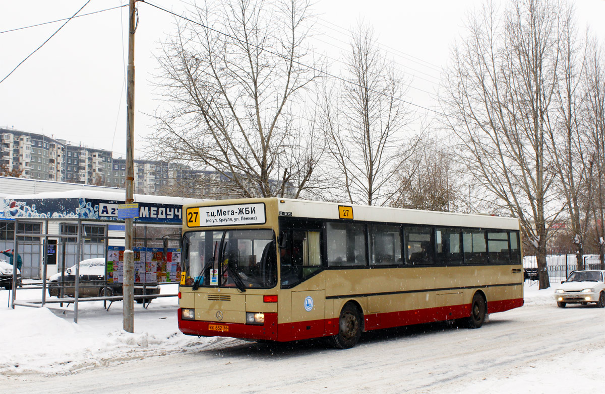 Свердловская область, Mercedes-Benz O405 № КК 652 66