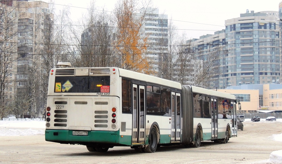 Санкт-Петербург, ЛиАЗ-6213.20 № 2229